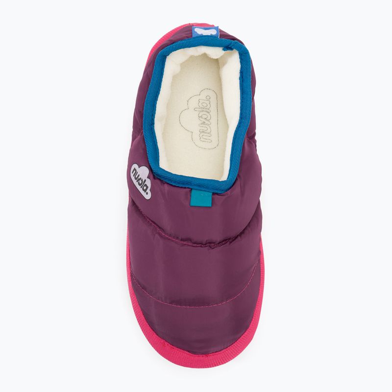 Kapcie zimowe dziecięce Nuvola Classic Party purple 6