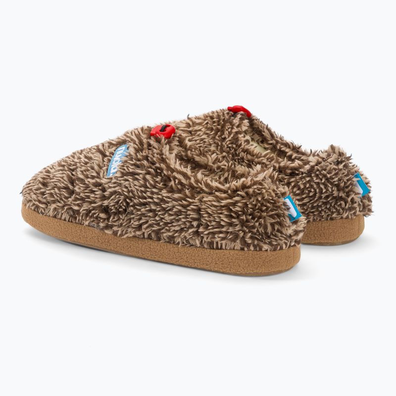 Kapcie zimowe Nuvola Classic Cloud polar brown 3
