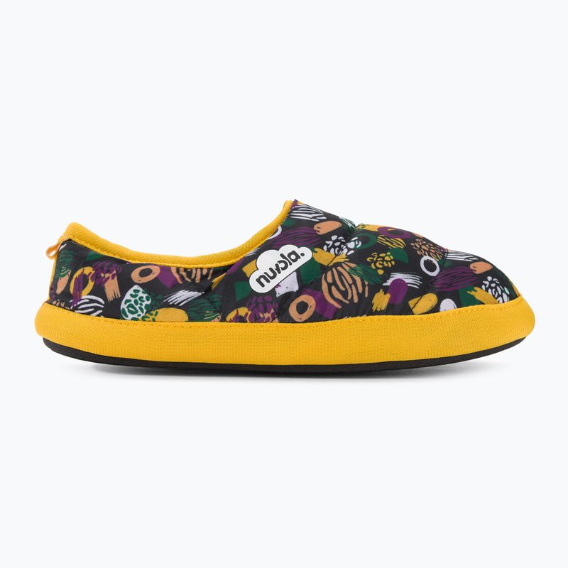 Kapcie zimowe dziecięce Nuvola Classic Printed guix yellow 2