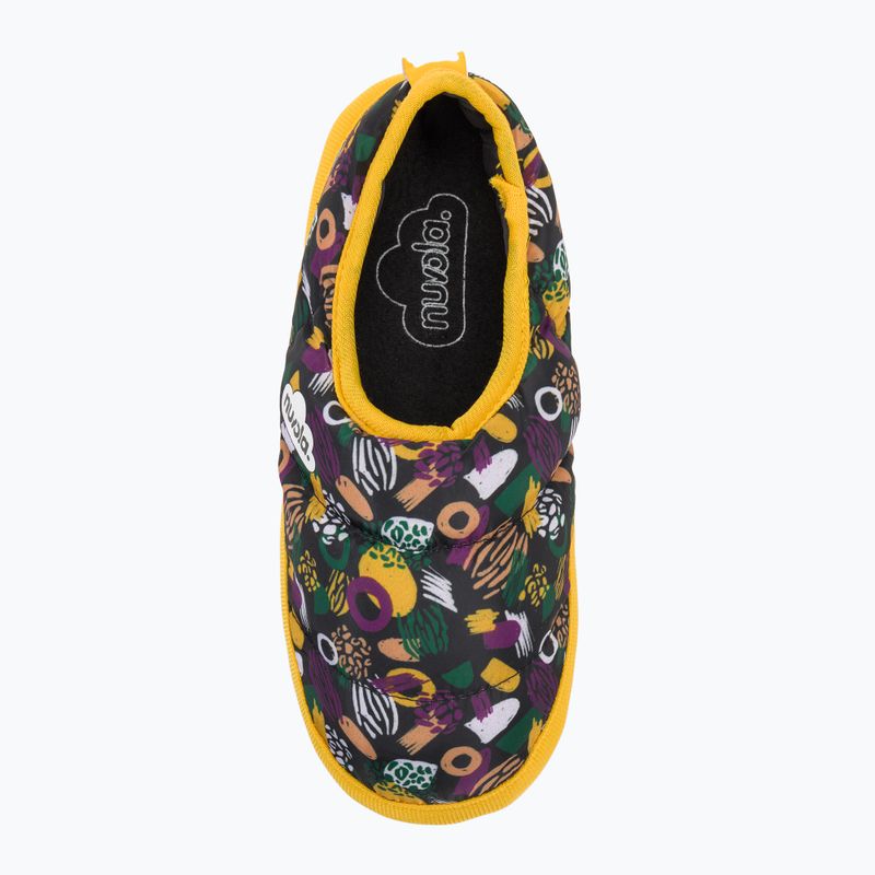 Kapcie zimowe dziecięce Nuvola Classic Printed guix yellow 6