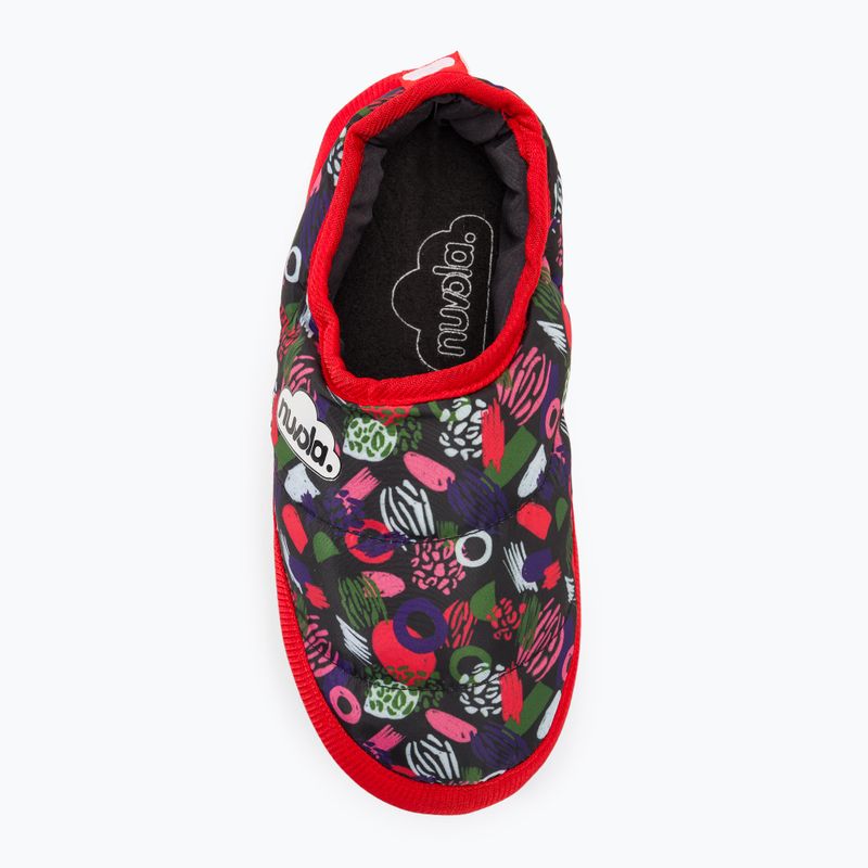 Kapcie zimowe dziecięce Nuvola Classic Printed guix coral 6