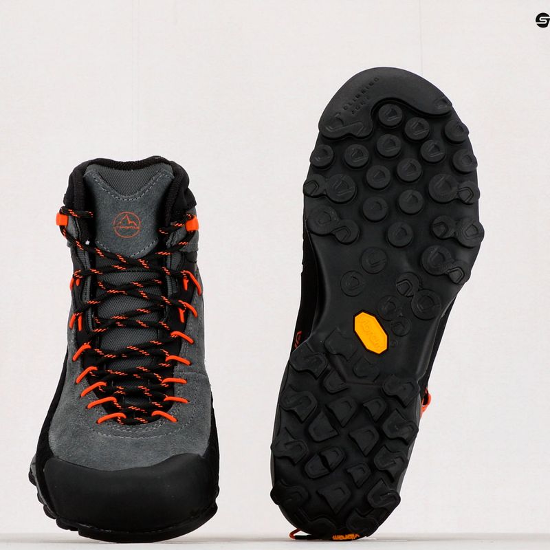 Buty podejściowe męskie La Sportiva TX4 Mid GTX carbon/flame 14
