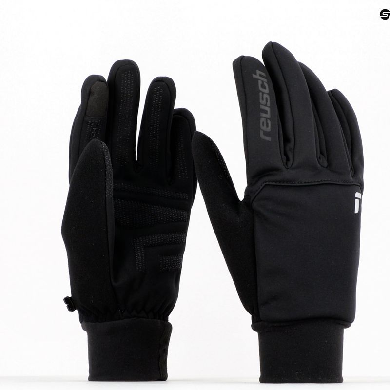 Rękawice narciarskie Reusch Backcountry Touch-Tec black/silver 8