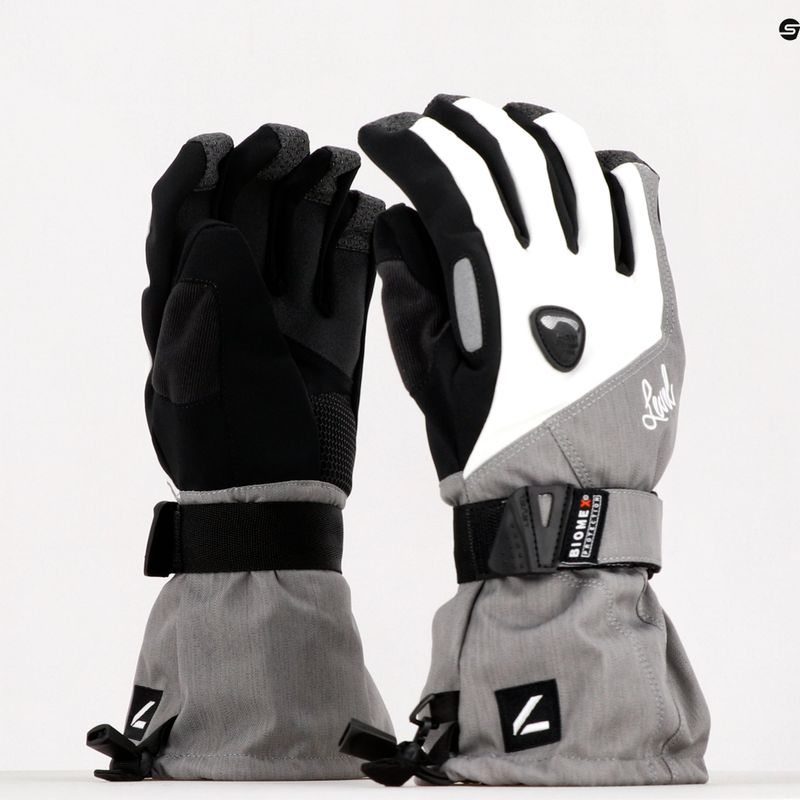 Rękawice snowboardowe damskie Level Butterfly silver 7
