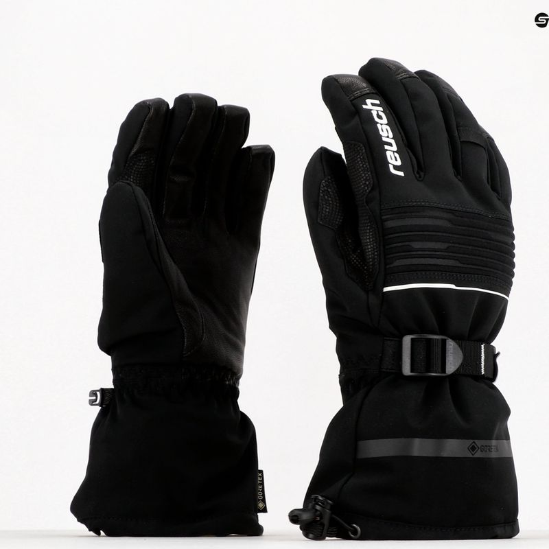 Rękawice narciarskie Reusch Isidro GTX black/white 8