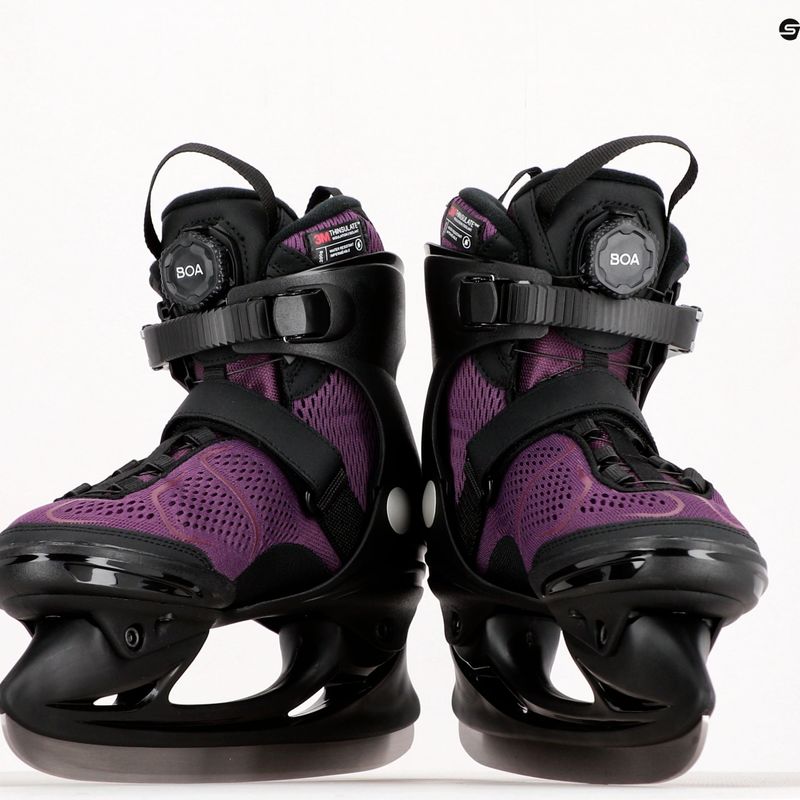 Łyżwy damskie K2 Alexis Ice Boa W black/purple 13