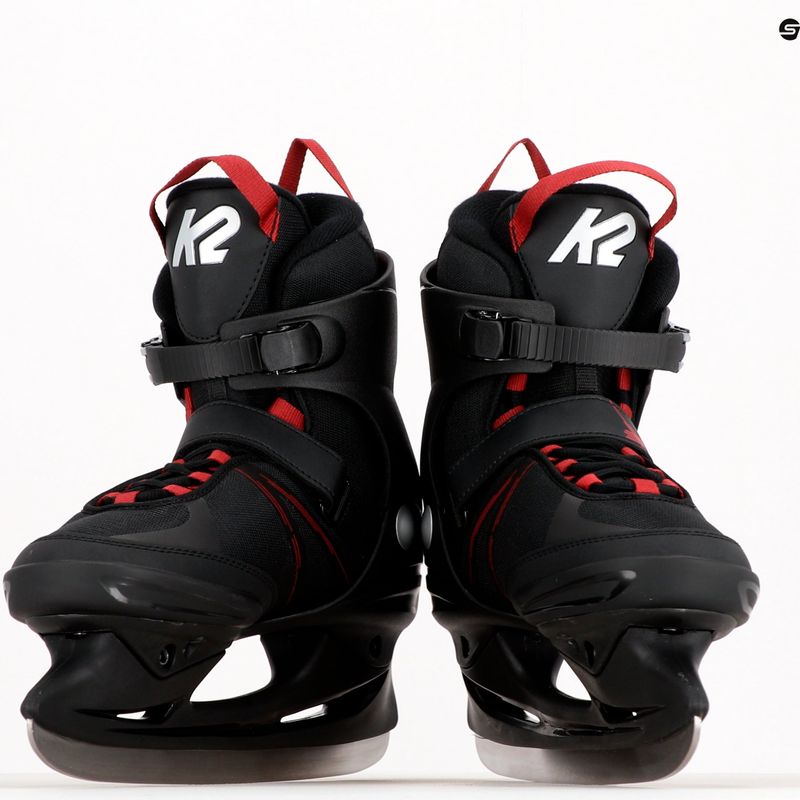 Łyżwy męskie K2 F.I.T. Ice black/red 15