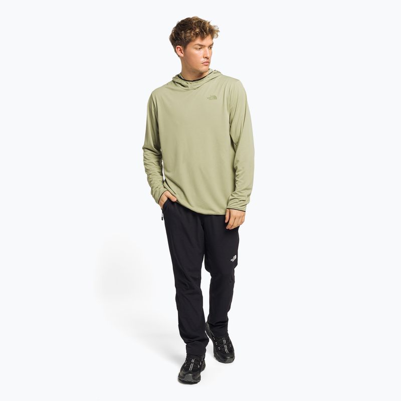 Bluza trekkingowa męska The North Face Belay Sun tea green 2