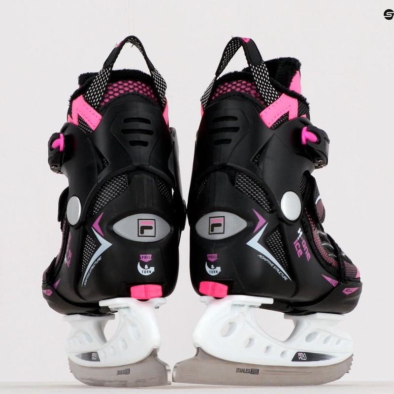 Łyżwy dziecięce FILA X-One G black/pink 11