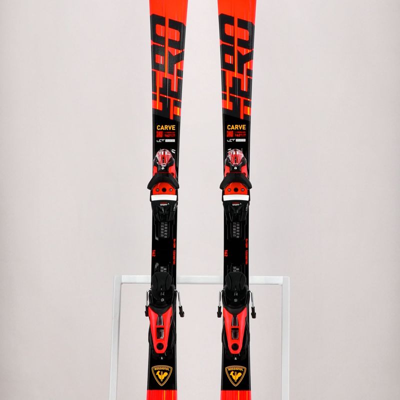 Narty zjazdowe Rossignol Hero Carve K + wiązania NX12 red 11
