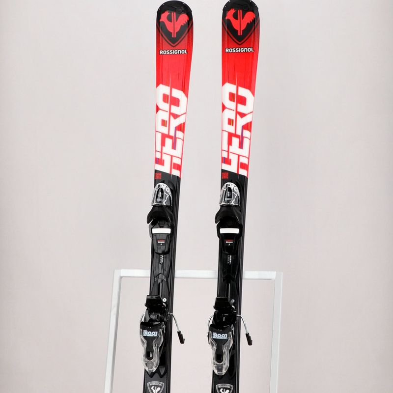 Narty zjazdowe dziecięce Rossignol Hero 130-150 + wiązania XP7 red 13