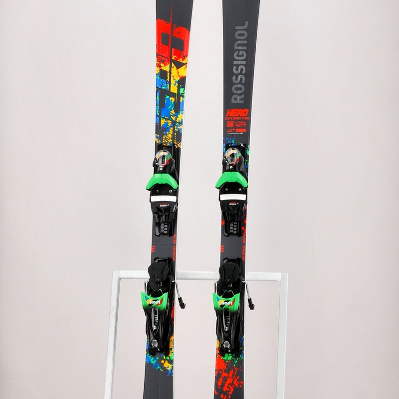 Narty zjazdowe Rossignol Hero Elite ST TI LTD K + wiązania SPX14 black/red 10