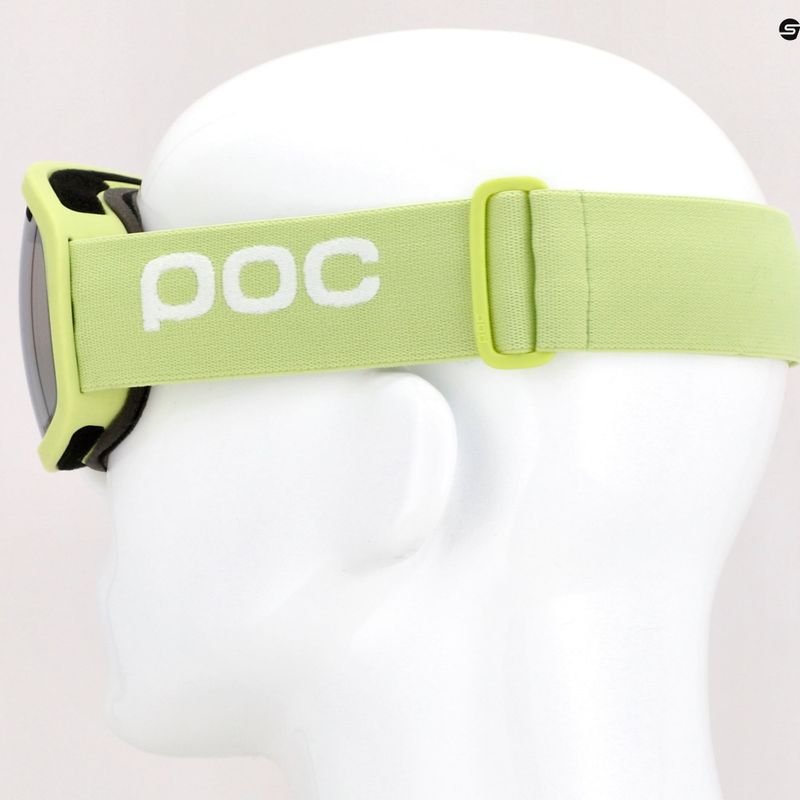 Gogle narciarskie POC Fovea Mid Clarity lemon calcite/clarity define/spektris silver 11