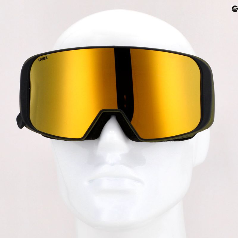 Gogle narciarskie UVEX Saga TO croco matt/mirror gold/lasergold lite/clear 13