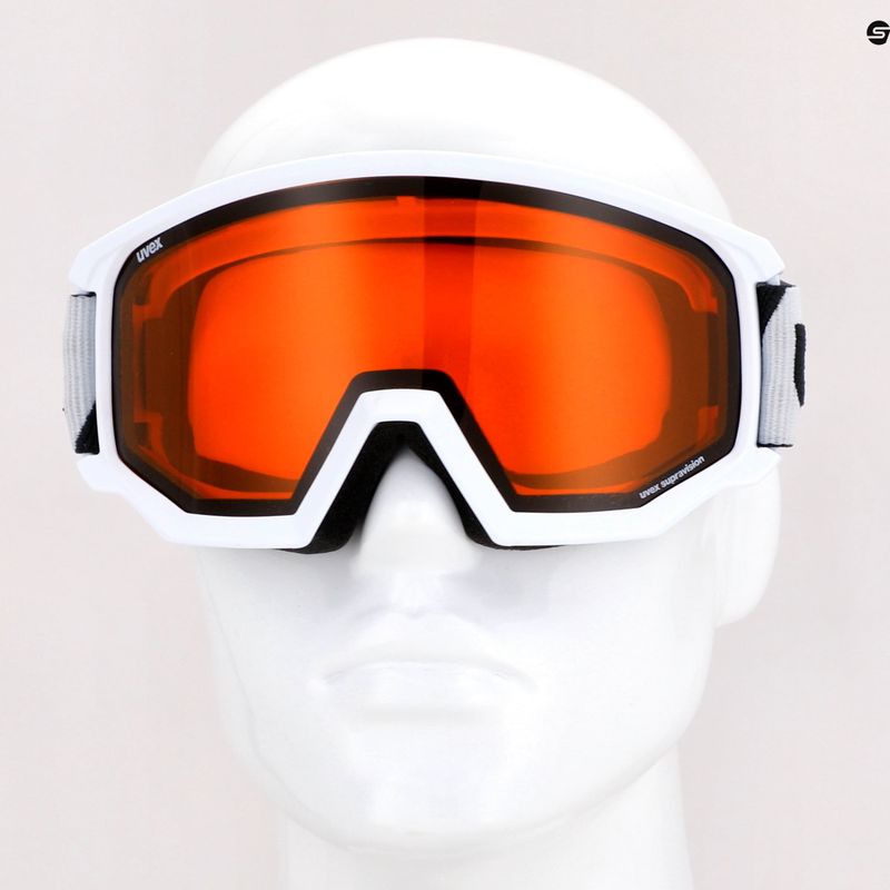 Gogle narciarskie UVEX Athletic LGL white/lasergold lite rose 11
