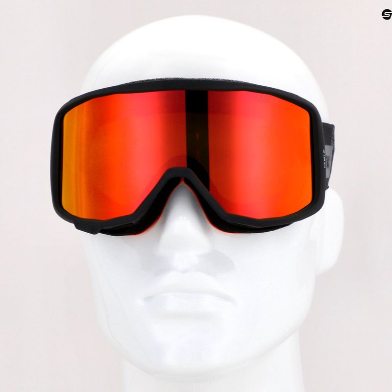 Gogle narciarskie dziecięce Atomic Count JR Cylindrical black/red flash 9