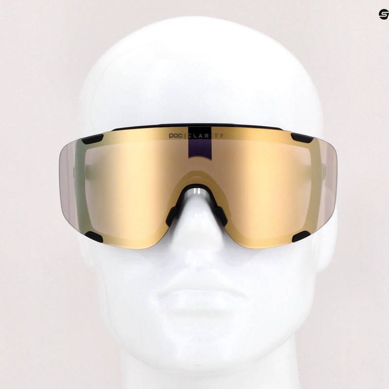 Okulary przeciwsłoneczne POC Devour uranium black/clarity road gold 8