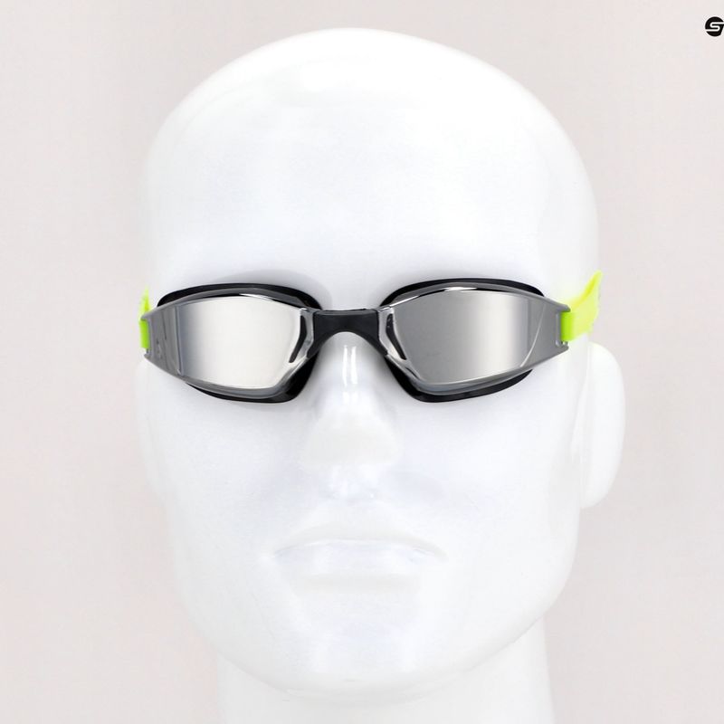 Okulary do pływania Aquasphere Xceed black/yellow/mirror silver 7