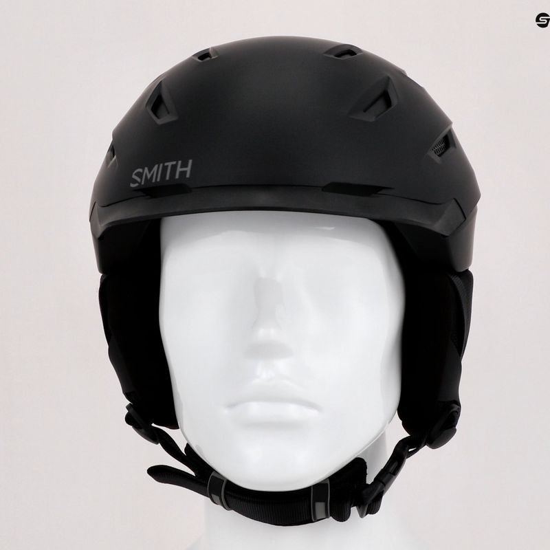 Kask narciarski Smith Level matte black 14