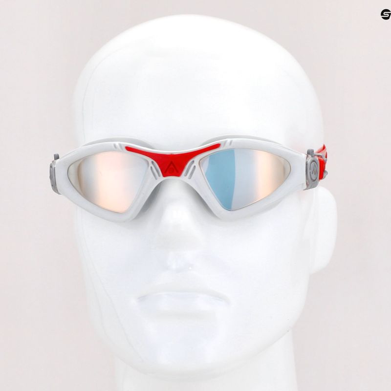 Okulary do pływania Aquasphere Kayenne grey/red/mirror iridescent EP2961006LMI 7