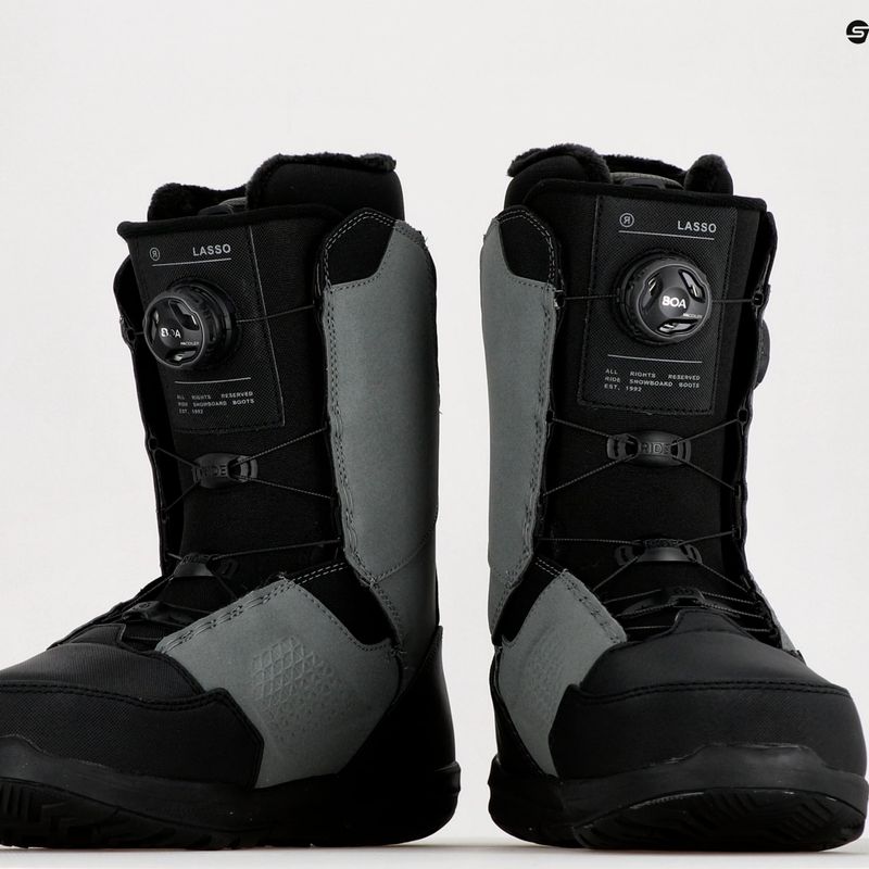 Buty snowboardowe męskie RIDE Lasso 2022 grey 9
