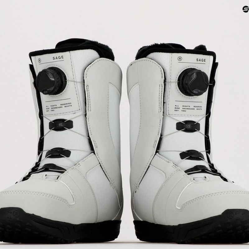 Buty snowboardowe damskie RIDE Sage W grey 9