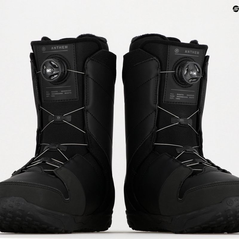 Buty snowboardowe męskie RIDE Anthem 2022 black 9