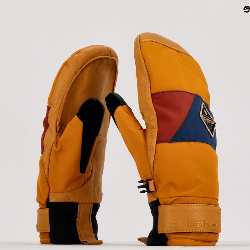 Rękawice snowboardowe Quiksilver Squad Mitt buckthorn brown 8