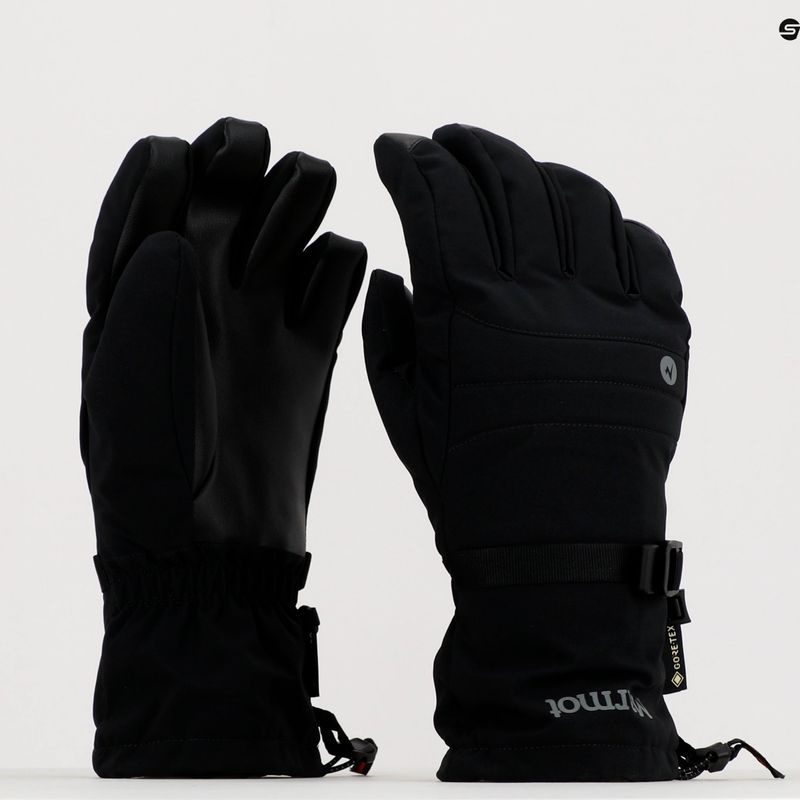 Rękawice narciarskie damskie Marmot Snoasis Gore Tex black 7