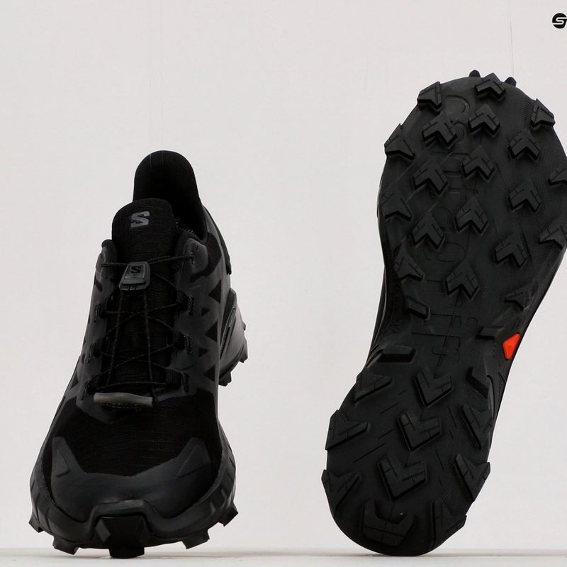 Buty do biegania damskie Salomon Supercross 4 GTX black 21