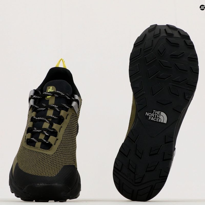 Buty turystyczne męskie The North Face Cragstone WP military olive/black 17