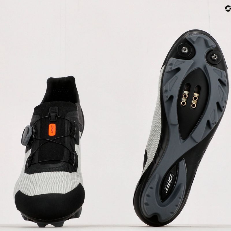 Buty rowerowe MTB męskie DMT KM4 black/silver 15