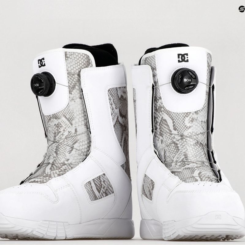 Buty snowboardowe damskie DC Phase Boa W white/snake 10