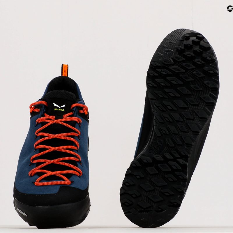 Buty podejściowe męskie Salewa Wildfire Leather GTX dark denim/black 11
