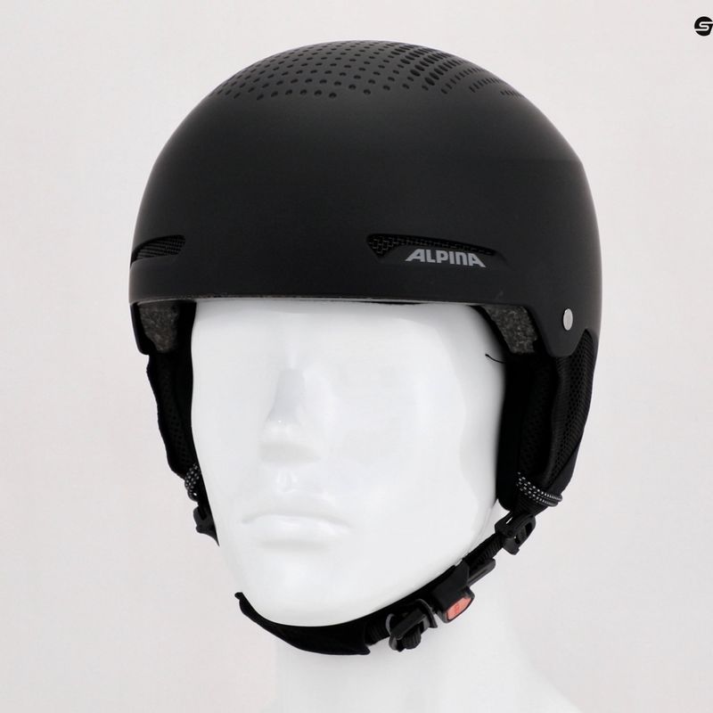 Kask narciarski dziecięcy Alpina Zupo black matte 10