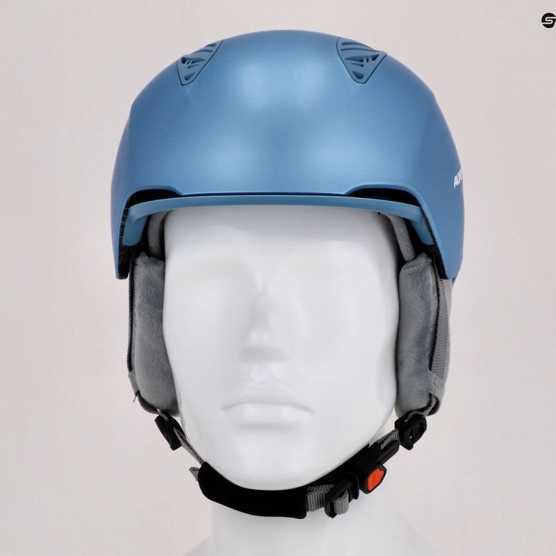 Kask narciarski Alpina Grand skyblue/white matt 17