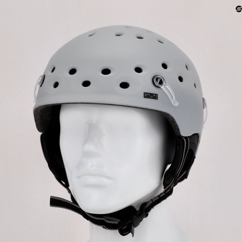 Kask narciarski K2 Route light gray 11