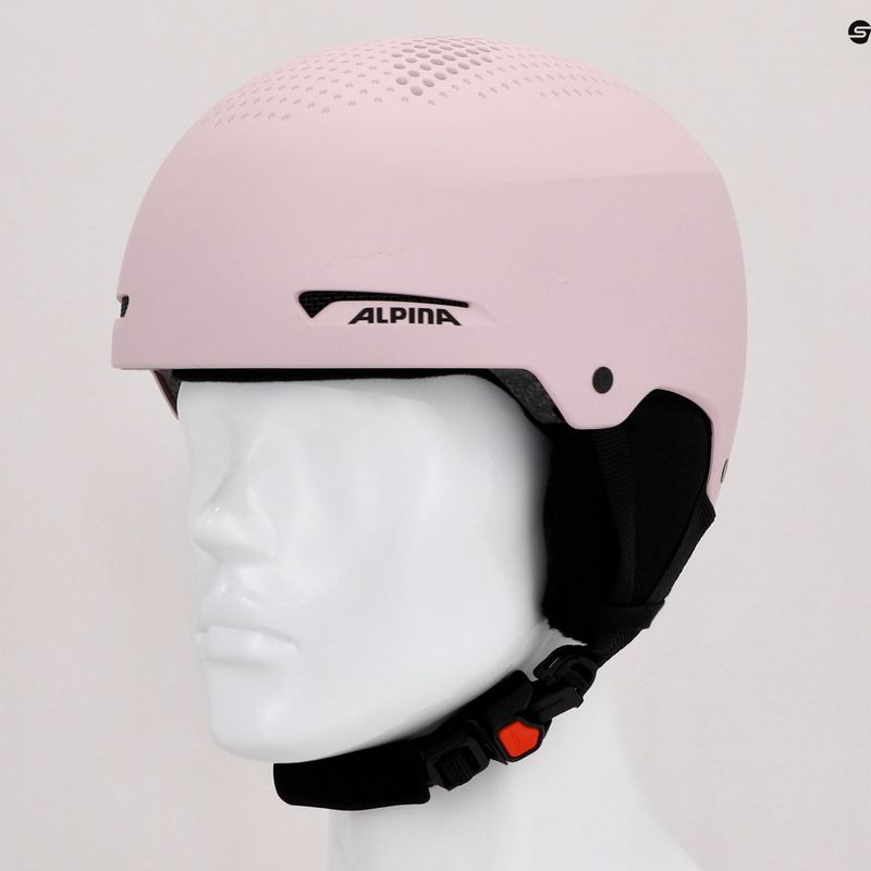 Kask narciarski Alpina Arber rose matt 10