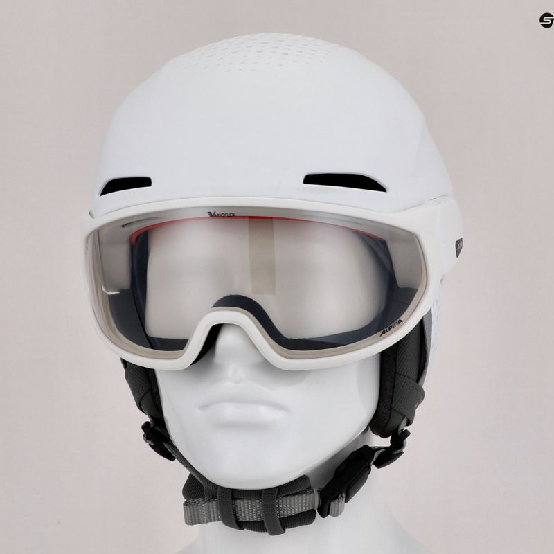 Kask narciarski Alpina Alto V white matt 15