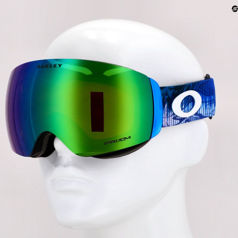 Gogle narciarskie Oakley Flight Deck M mikaela shiffrin sig/prizm snow jade iridium 5