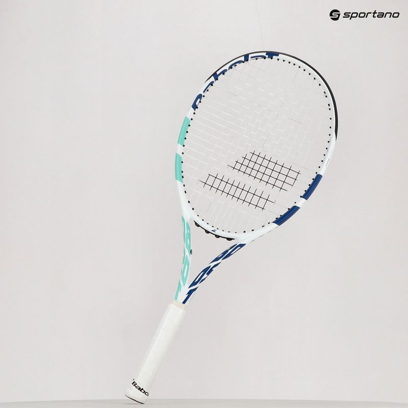 Rakieta tenisowa damska Babolat Boost Drive W white/blue/green 8