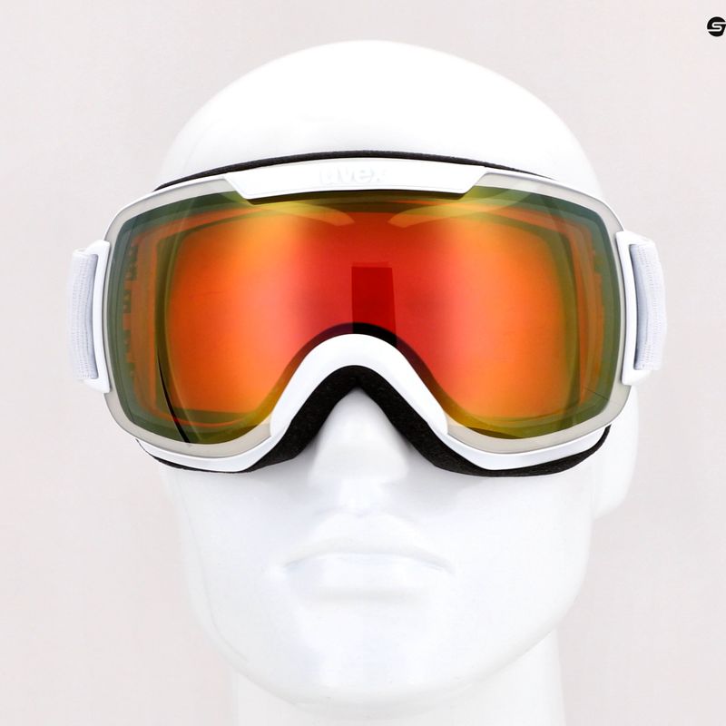 Gogle narciarskie UVEX Downhill 2000 FM white/mirror pink rose 8