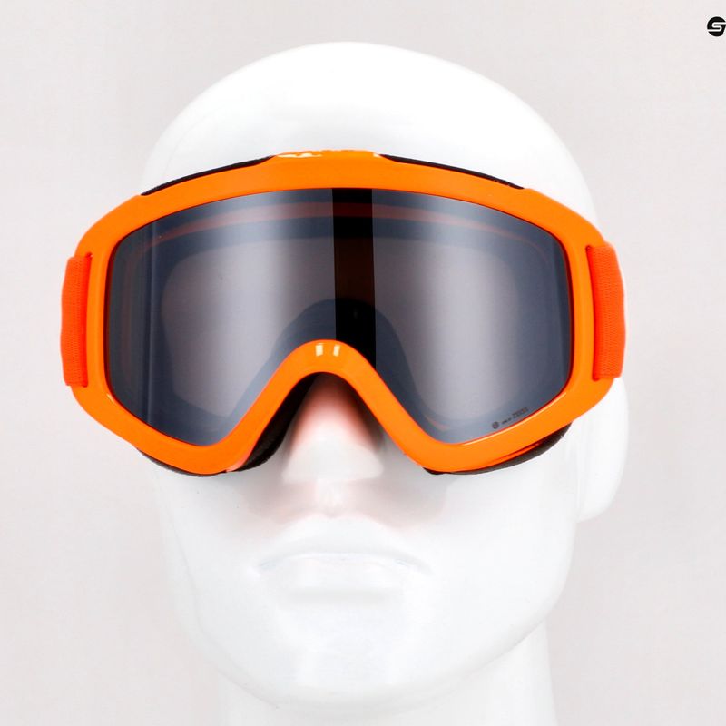 Gogle narciarskie dziecięce POC Pocito Iris Jr fluorescent orange/clarity pocito 11
