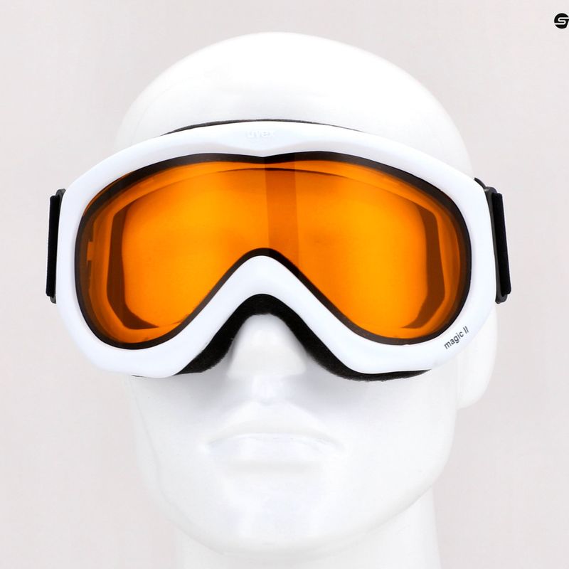 Gogle narciarskie UVEX Magic II white/lasergold lite clear 9