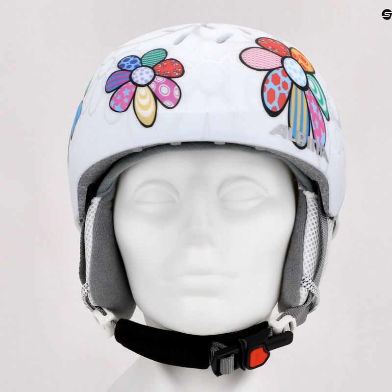 Kask narciarski dziecięcy Alpina Pizi patchwork/flower matt 14