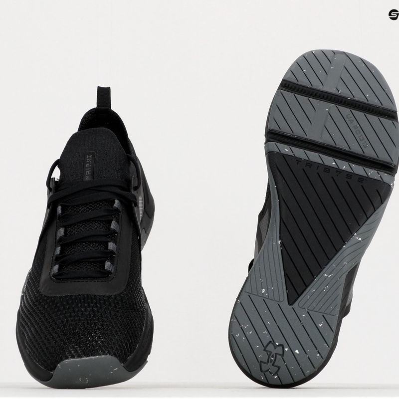 Buty treningowe męskie Under Armour UA Tribase Reign 4 Pro black/black/pitch gray 13