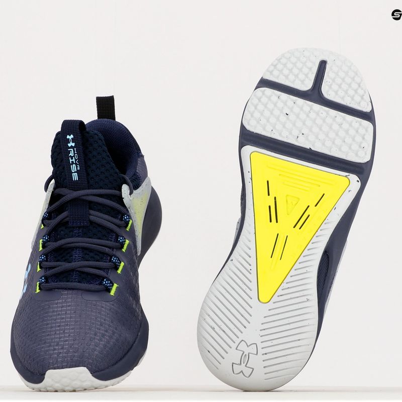 Buty treningowe męskie Under Armour Hovr Rise 4 tempered steel/midnight navy/carolina blue 14