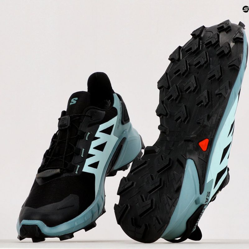 Buty do biegania damskie Salomon Supercross 4 GTX black/trellis/yucca 21