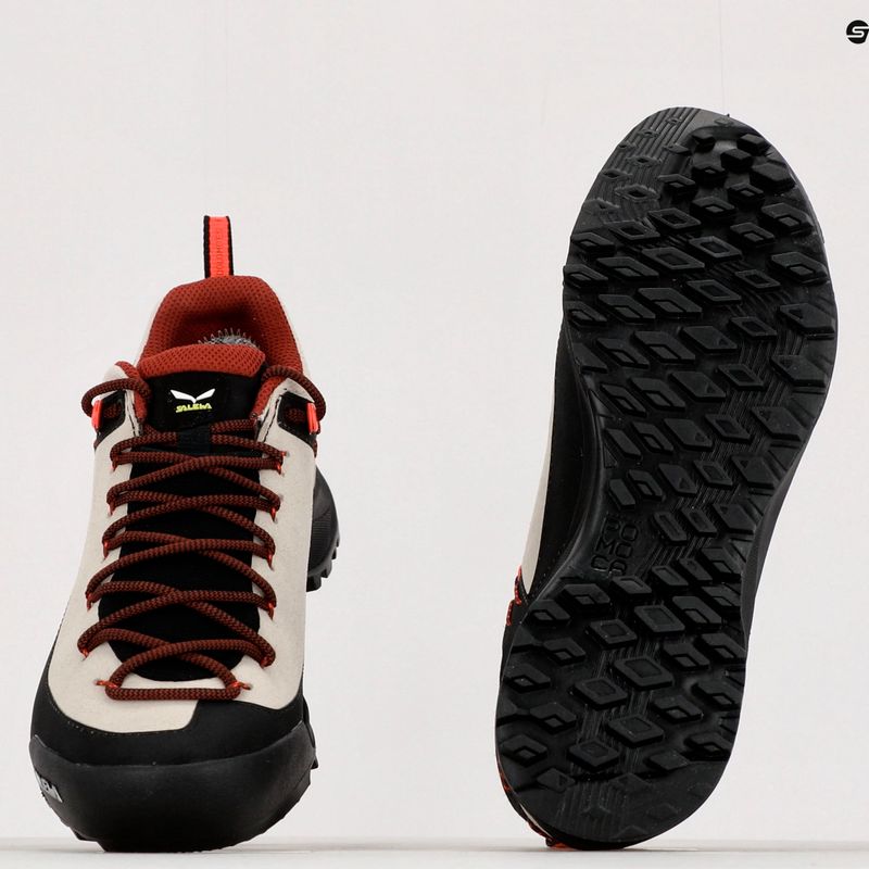 Buty podejściowe damskie Salewa Wildfire Leather GTX oatmeal/black 11