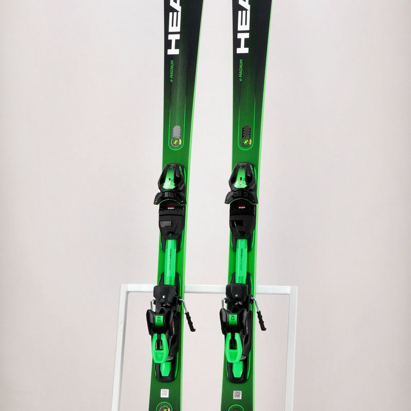 Narty zjazdowe HEAD Supershape e-Magnum SW SF-PR + wiązania PRD 12 black/green 13